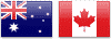 AUD CAD Flags