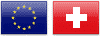 EUR CHF Flags