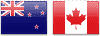 NZD CAD Flags
